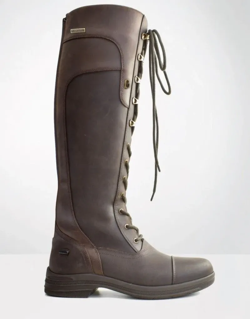 Brogini Competition Boots|Women's Leather Boots<Scafel Roamer Laced Country Boots