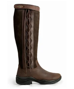 Brogini Women's Leather Boots|Long Riding Boots<Winchester Lace Up Country Boot
