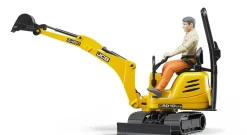 Kayes Of Cardiff Toys<Bruder JCB Micro Excavator & Worker