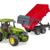 Bruder Toys<John Deere 6920 with Tipping Trailer