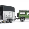 Bruder Toys<Land Rover Defender Station Wagon with Horse Trailer
