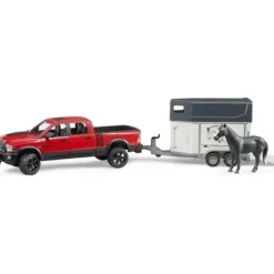 kayes Of Cardiff Toys<Bruder Ram 2500 Power Wagon Trailer and horses
