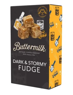 Creme d'Or Sweets|Food<Buttermilk Artisan Confectionery Dark & Stormy Crumbly Fudge