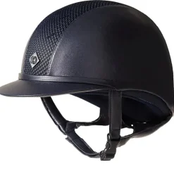 Charles Owen Riding Hats|Riding Hats<AYR8 Plus Leather Look Riding Helmet