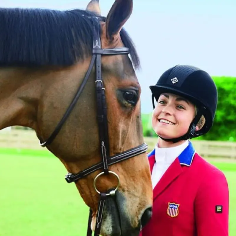 Charles Owen Riding Hats|Riding Hats<AYR8 Plus Suede-Look Riding Helmet