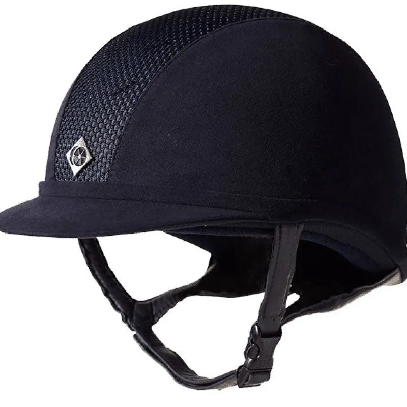 Charles Owen Riding Hats|Riding Hats<AYR8 Plus Suede-Look Riding Helmet