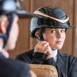 Charles Owen Riding Hats|Riding Hats<Halo Riding Helmet - Black Gloss