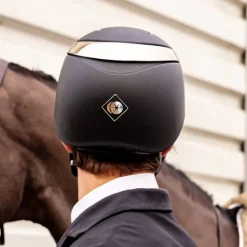 Charles Owen Riding Hats|Riding Hats<Halo Riding Helmet - Black Matte Standard