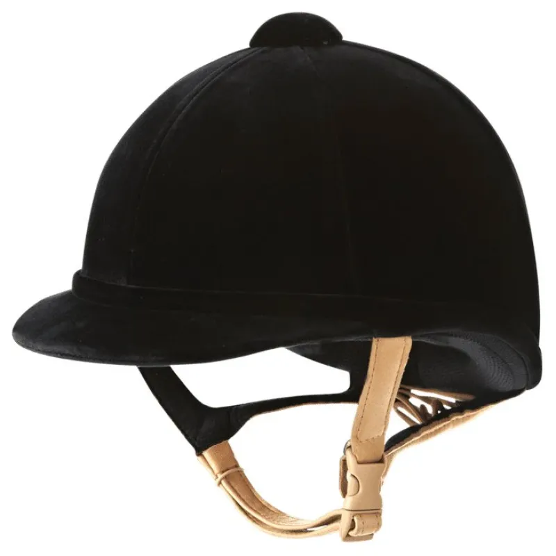 Charles Owen Riding Hats|Riding Hats<Hampton Velvet Riding Helmet