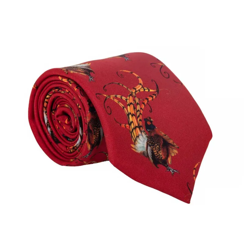 Clare Haggas Fine Art Lifestyle Accessories|Ties<Clare Haggas Bruce Silk Tie