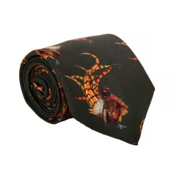 Clare Haggas Fine Art Lifestyle Accessories|Ties<Clare Haggas Bruce Silk Tie