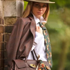 Clare Haggas Fine Art Lifestyle Accessories|Ties<Clare Haggas Bruce Silk Tie