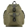 John Rothery Luggage & Wallets|Luggage & Wallets<Cotton & Leather Rucksack by David Nickerson