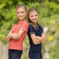 Zebra Products Tops & Base Layers<Covalliero Kids Polo Shirt SS25