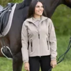 Zebra Products Riding Hats|Riding & Yard Jackets<Covalliero Women's Rain Jacket SS25