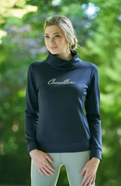 Covalliero Sweaters & Fleeces|Sweaters & Jumpers<Women's Shawl Collar Sweater SS22