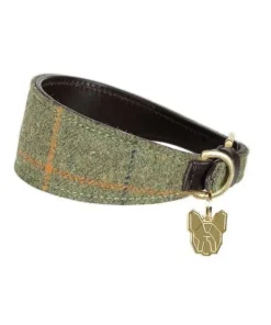 Shires Collars And Leads<Digby and Fox Tweed Greyhound Collar
