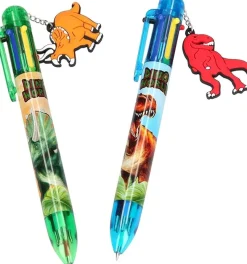 Charles Michies Toys|Stationery<Dino World Ball Pen 6 Colours