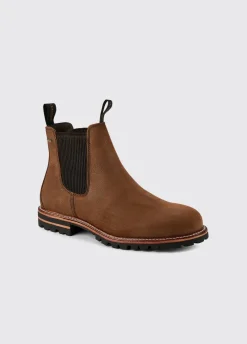 Dubarry of Ireland Men's Shoes|Men's Leather Boots<Dubarry Men's Offaly Chelsea Boot