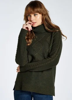 Dubarry of Ireland Sweaters & Jumpers|Sweaters & Jumpers<Dubarry Women's Belleek Chunky Roll Neck Sweater