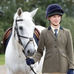 Equetech Competition Jackets<Junior Bellingham Deluxe Stretch Tweed Riding Jacket