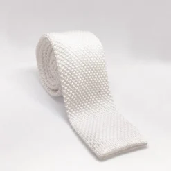Equetech Ties & Stocks|Ties & Stocks<Knitted Competition Tie White