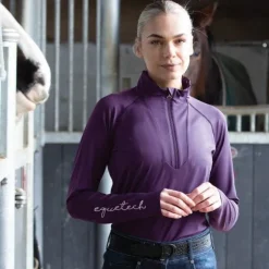 Equetech Base Layers & Tech Tops|Shirts & Tops<Signature Zip Thermal Base Layer