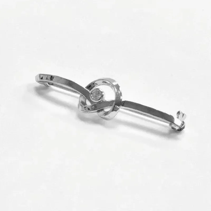 Equetech Ties & Stocks<Twirl Crystal Stock Pin