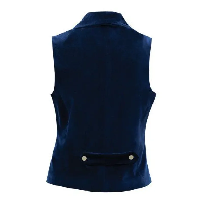 Equetech Gilets|Gilets<Velvet Lapel Showing Waistcoat
