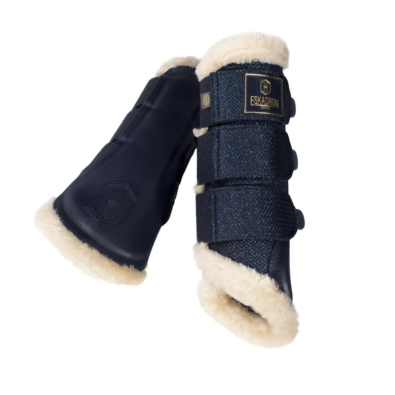 Eskadron Brushing Boots|Tendon And Fetlock Boots<AW21 Tendon Boots Glitter Mesh