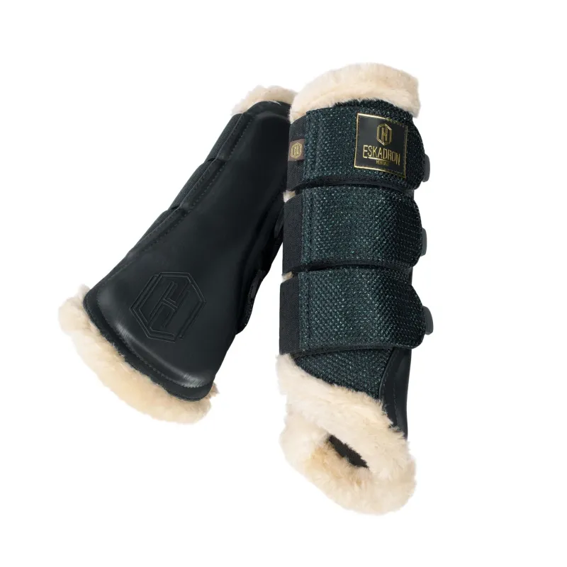 Eskadron Brushing Boots|Tendon And Fetlock Boots<AW21 Tendon Boots Glitter Mesh