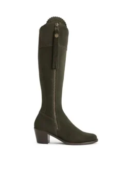 Fairfax u0026 Favor Women's Leather Boots<Fairfax & Favor Heeled Suede Regina Regular Fit AW24