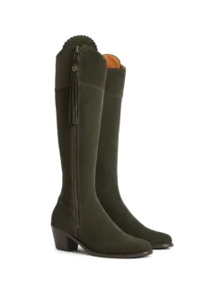 Fairfax u0026 Favor Women's Leather Boots<Fairfax & Favor Heeled Suede Regina Regular Fit AW24