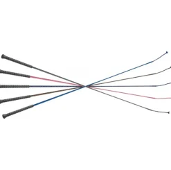 Zebra Products Whips<Fleck Dressage Whips PVC Handle Assorted Colours