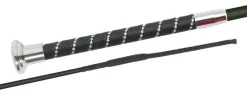 Fleck Whips<SilkTouch Crystal Handle Dressage Whip