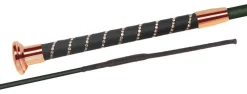 Fleck Whips<SilkTouch Crystal Handle Dressage Whip