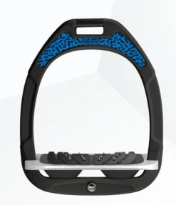 Flex-On Stirrup Irons<Green Composite Stirrups with Patterned Magnetic Stickers