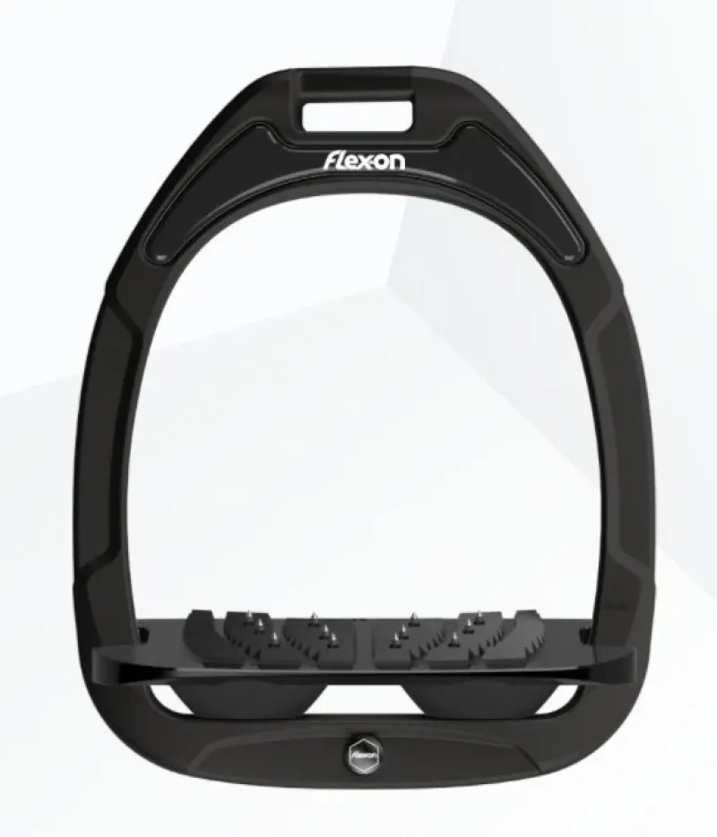 Flex-On Stirrup Irons<Green Composite Stirrups with Inclined Ultra-Grip Tread
