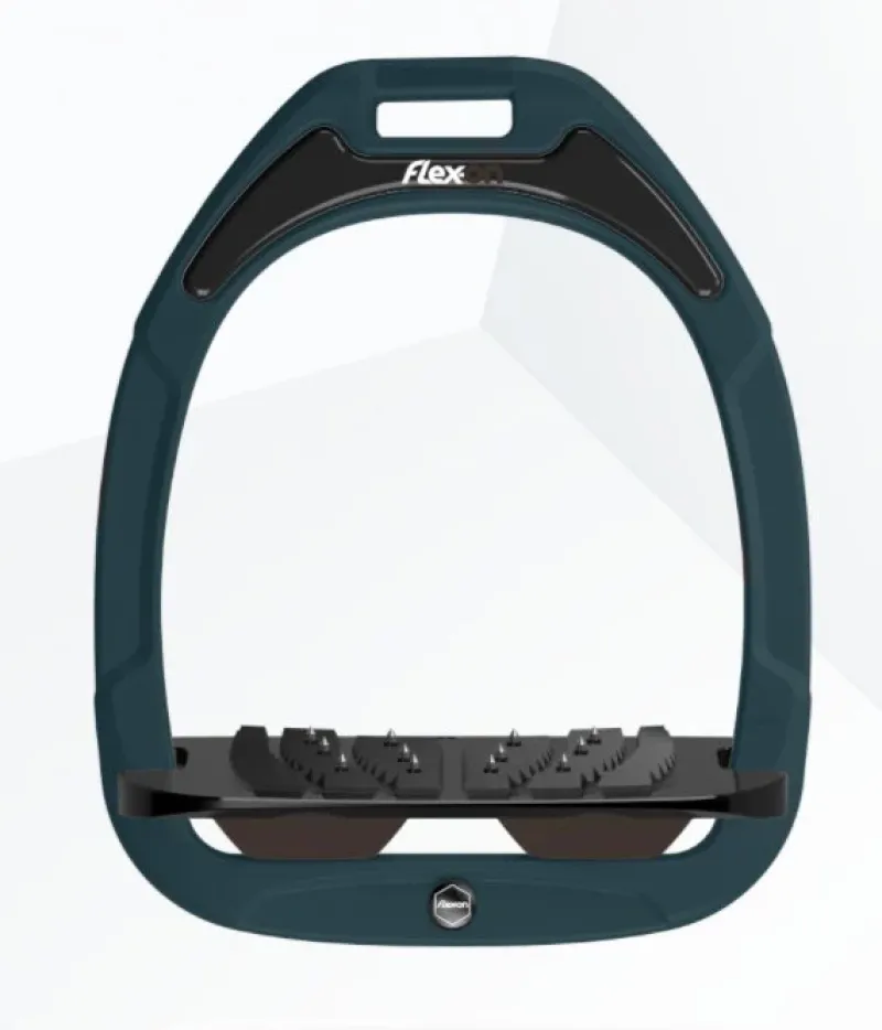 Flex-On Stirrup Irons<Green Composite Stirrups with Inclined Ultra-Grip Tread