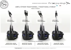 FreeJump Stirrup Irons<AIR'S Dressage Edition