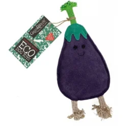 Green u0026 Wild's Dog Toys<Green & Wild's Austin the Aubergine Eco Dog Toy