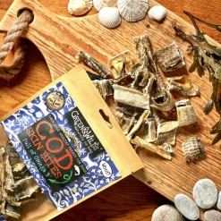 Green u0026 Wild's Dog Treats|Dog Treats<Green & Wild's Cod Skin Bites