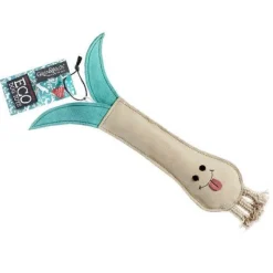 Green u0026 Wild's Dog Toys<Green & Wild's Lenny Leek Eco Dog Toy