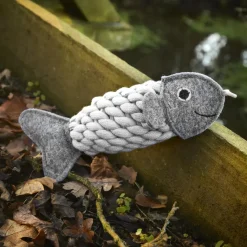 Green u0026 Wild's Dog Toys<Green & Wild's Roger the Ropefish Eco Dog Toy