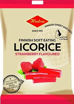 Creme d'Or Sweets|Food<Halva Finnish Soft Eating Liquorice - Strawberry