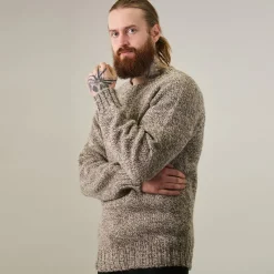 Harley of Scotland Sweaters & Fleeces|Sweaters & Fleeces<Men's New Wool Crew Sweater