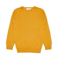 Harley of Scotland Sweaters & Jumpers|Sweaters & Jumpers<Women's Lambswool Crew Sweater