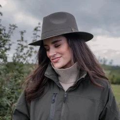 Hicks u0026 Brown Hats|Hats<Hicks & Brown Darsham Wax Fedora