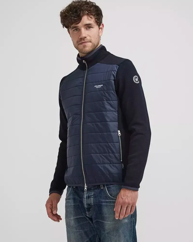 Holebrook Sweden Jackets & Coats|Sweaters & Fleeces<Men's Peder Fullzip WP Jumper