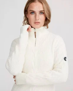 Holebrook Sweden Sweaters & Jumpers|Sweaters & Jumpers<Women's Valborg Knitted Windproof T-Neck Sweater
